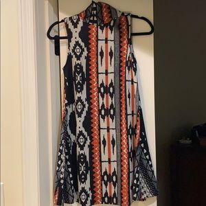 Fun patterned dress